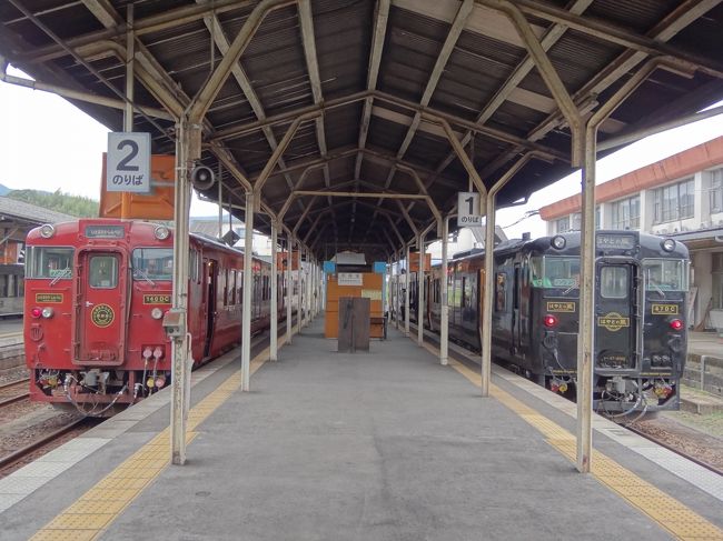 リュックを背負って、電車とバスを乗り継いでの旅が好きな私にとって、九州はとっても魅力的♪<br />以前から乗りたかった「指宿のたまて箱」や「しんぺい号」に乗っての九州旅行はとっても楽しかったです。