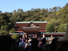 和歌山の正月風景その１（紀州東照宮）