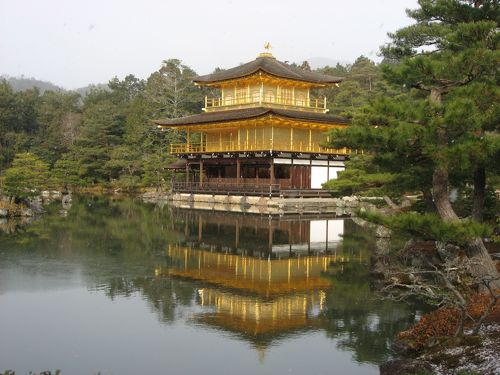 13 関西周遊11 7日目：京都（イノダコーヒ・金閣寺・龍安寺