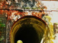 安曇野-3　旧国鉄篠ノ井線廃線敷　けやきの森自然園で　☆漆久保トンネル上越え