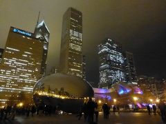 シカゴの夜を散策　中米７カ国を一気に回る旅行のスタート