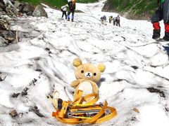 白馬岳2932ｍ目指す旅クマ　登れるか補償はしないクマ。大雪渓まで編