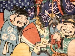 冬のレッサーパンダと博物館詣は江戸つながり@（3）江戸東京博物館の常設展と「笑う門には福来る」