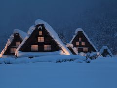 2013・01　白川郷のライトアップへ行こう