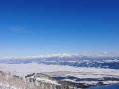'12恒例冬の北海道旅行②～「２日目はクリスマスイブで，青天・絶景の富良野スキー場だったよ～」