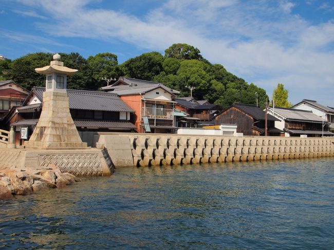 【４泊５日の旅。豊町御手洗地区散策】<br /><br />（ちょっと古い旅行ですが）2010年の10月、４泊５日の日程で瀬戸内海から愛媛県を周遊してきました。<br />その最終日の10月11日に、瀬戸内海のほぼ中央に位置する大崎下島の港町・御手洗（国指定重要伝統的建造物群保存地区）に立ち寄り、今も残る往時の町並みの中を散策したことが、この旅行の中でも特に印象に残っていました。<br /><br />いつか旅行記としてまとめてアップしたいなあと考えてはいたのですが、時間が過ぎるばかり…。<br />今回たまたま、別の重伝建地区を訪れた旅行記を書いていたら、ふと御手洗の記憶がよみがえり…これはぜひ書かなければと☆<br />（何せ昔の旅行なので、ちょっと記憶が曖昧なところもありますし、写真もあまり上手くありませんがご容赦を）<br /><br />〔旅の行程〕<br />・今治市街 ～ 御手洗港 ～ 御手洗の町並み（潮待ち館 ～ 天満宮 ～ 若胡子屋跡 ～ 松浦時計店 ～ 満舟寺の石垣 ～ 千砂子波止 ～ 住吉神社 ～ 御手洗七卿落遺跡 ～ 江戸みなとまち展示館・乙女座）～ 下蒲刈島 ～ 広駅 ～ 広島駅 ～ 博多駅 <br /><br /><br />〔これまでに訪れた重要伝統的建造物群保存地区〕<br />・美濃町（岐阜県美濃市/商人町）<br />　http://4travel.jp/traveler/akaitsubasa/album/10746723/<br />・関宿（三重県亀山市/宿場町）<br />　http://4travel.jp/traveler/akaitsubasa/album/10654676/<br />・坂本（滋賀県大津市/里坊群・門前町）<br />　http://4travel.jp/traveler/akaitsubasa/album/10676888/<br />・嵯峨鳥居本（京都府京都市右京区/門前町）<br />　http://4travel.jp/traveler/akaitsubasa/album/10665086/<br />・大森銀山（島根県大田市/鉱山町）<br />　http://4travel.jp/traveler/akaitsubasa/album/10568382/<br />・秋月（福岡県朝倉市/城下町）<br />　http://4travel.jp/traveler/akaitsubasa/album/10563226/<br />・有田内山（佐賀県西松浦郡有田町/製磁町）<br />　http://4travel.jp/traveler/akaitsubasa/album/10597026/<br />・豆田町（大分県日田市/商家町）<br />　http://4travel.jp/traveler/akaitsubasa/album/10563332/ 