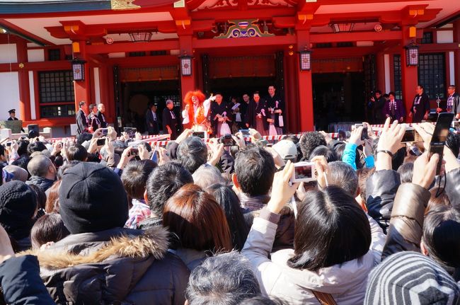 福は内、鬼は外　　チャリに乗って、節分の神社巡り