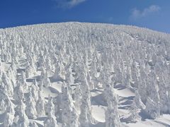 大満足：樹氷と温泉、そしてスキーの蔵王