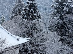 京都を歩く(147)　冬の京都　鞍馬寺の雪景色