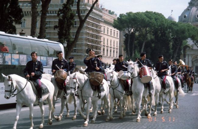 イタリア自転車縦断旅行『ローマの休日２日間』