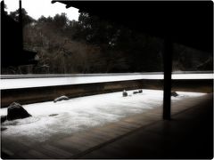 ●名庭園巡り？の京都冬の旅2013～②雪の竜安寺と仁和寺…え、10時？●