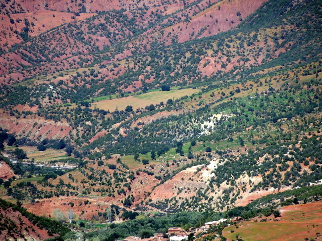 アトラスを抜けいよいよマラケシュへ!!<br /><br />モロッコの山々がこんなに素晴らしいなんて、どうして誰も教えてくれなかったの～？っていうくらい感動しました!　（知らなかったのはわたしだけ？）