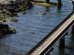 Solitary Journey ［1160］ 海上散歩？はなぐり海岸遊歩道（海上プロムナード）をゆっくりと歩く＜三日月形の離島、笠戸島＞山口県下松市