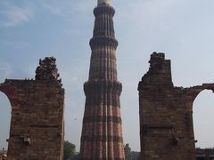 冬のインドの旅7 デリー　Qutub Minar