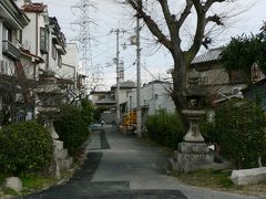 日本の旅　関西を歩く　京街道の街並み・片埜神社（かたのじんじゃ）参道周辺