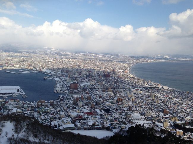 札幌で静養中。<br />久しぶりの家族旅行は函館でした。<br /><br />前回も冬だったから、雪の無いときにまた訪れたいですね。