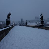 雪のプラハ～早朝・雪のプラハ街歩き＆スメタナホールのコンサート～