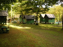 20120916 神山温泉オートキャンプ場でBBQキャンプ　川治温泉　三依まるみの湯の蕎麦