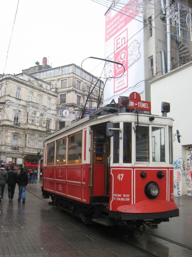 2012年12月　トルコ航空で飛ぶオランダ・ベルギー・トルコ（12　イスタンブールでケーブルカーとトラム巡り）