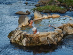 黒川の次の人気温泉は、蟹湯だ！