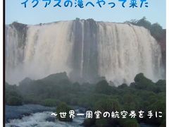 イグアスの滝（世界三大瀑布その２）へやって来た!  ～  世界一周堂の航空券を手に