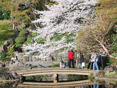 満開の東御苑を訪問③二の丸の池庭園～大手門