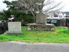 日本の旅　関西を歩く　大阪府寝屋川市、「茨田堤(まんだのつつみ)」の碑周辺