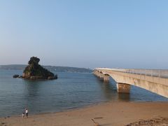 初沖縄その１　レンタカーで美ら海水族館～古宇利大橋～古宇利島　