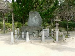 日本の旅　関西を歩く　大阪府守口市、佐太天神宮境内の与謝蕪村の句碑周辺