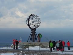 ノルウェー　沿岸急行船でオーロラを見る旅☆2013.2 ⑥HURTIGRUTEN ms Finnmarken 12-Day Cruising Day6 最北の岬ノールカップ