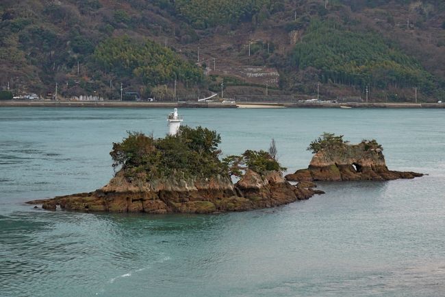 2013.1尾道・今治・しまなみ海道旅行7-伯方島　鶏小島　船折瀬戸