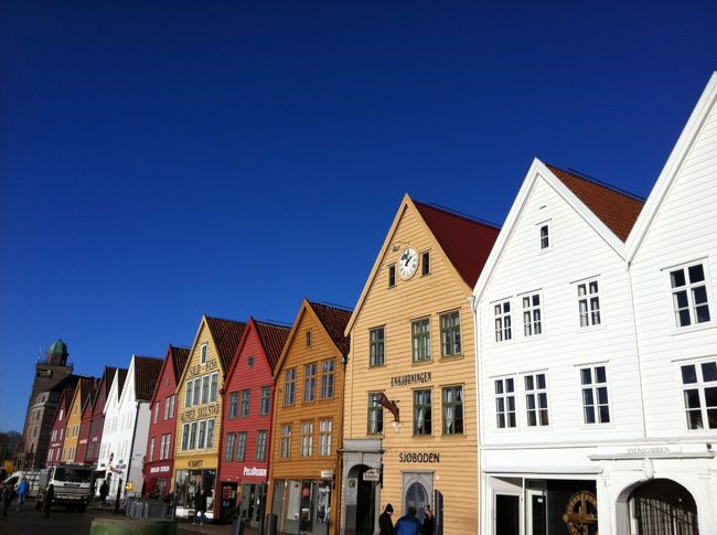 ノルウェーフィヨルドの玄関口である世界遺産の街、ベルゲンを旅しました