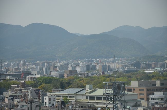 何年振りかで京都へ行ってきました。<br />それまでは、京都の美味しいものを食べに、ほぼ毎年行っていましたが、震災後の陸前高田と大文字の一件があって以来何となく京都の本心が見えたような気がして足が遠のいていました。(写真が、ホテルの部屋から見えた件の左大文字です。)<br />今回は、恒例の長岡京の筍料理が食べたくなり訪問した次第です。<br />京都の町は当たり前ですが変りもなく、食事も美味しく食べられました。<br />今回は、料理等の写真は(個室での食事ではなかったため)ありませんが旅行中の全ての食事が大当たりでした。<br />初日の昼食(柚子屋旅館の雑炊)夕食(恒例：錦水亭)二日目の昼食(西の京薬師寺近くの食堂)夕食(南禅寺：順正)三日目の昼食(大原：土井の食事処)夕食(京都駅の和久伝の出店)と何れも文句のない味でした。<br />今回宿泊は、京都ホテルオークラにしました。<br />ここでの朝食が美味しかったことは言うまでもありません。<br />ということで、２泊3日の良好でしたが、目方を増やして帰ってきました。<br />これも、写真はありませんが奈良興福寺では、阿修羅も間近にゆっくりと見ることができましたし北円堂・南円堂の特別公開、東福寺の三門の公開等々貴重な体験もしてきました。