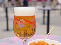 ピンク色に染まった久屋大通公園　ベルギービールウィークエンド名古屋でベルギービールを楽しもう♪