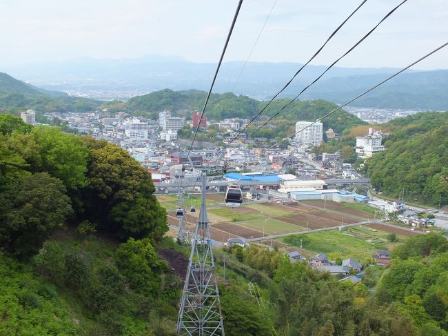 温泉を楽しみ市内観光もしました。見晴らしが良くなく富士山は見えませんでしたが、パノラマパーク、ロープウエイからの眺望は良かったです。蛭が島にも寄ってみました。