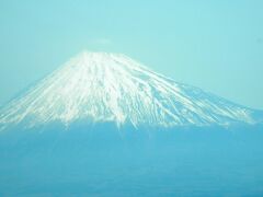 新幹線車窓からの富士山