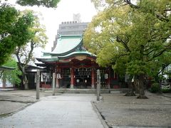 日本の旅　関西を歩く　大阪市中央区、御霊神社、湯木美術館、北組跡碑周辺