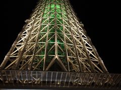 東京スカイツリー　一周年　記念ライティング　　−　５月　　２０１３年