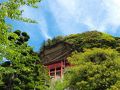 崖の上に建つ大福寺・プチ探検が楽しめる沖ノ島/千葉・館山