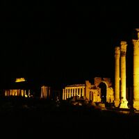 ２００８秋 シリア・ヨルダンの旅（２）シリア砂漠のオアシス都市　世界遺産パルミラ