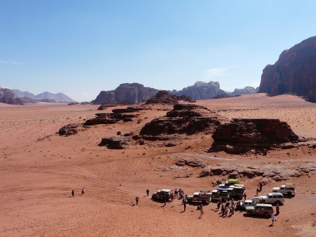 ２００８秋 シリア・ヨルダンの旅（５）奇岩の砂漠　世界遺産ワディ・ラム