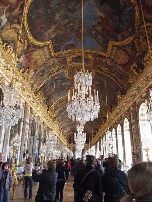 フランスお一人様の旅07 ヴェルサイユ宮殿～歴史の回廊・王の大居室