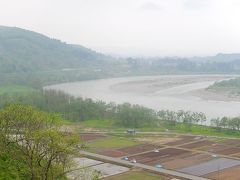 関越自動車道・越後川口SAから見られる風景