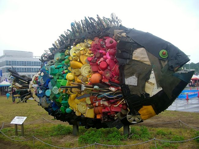 現代アートの祭典♪　瀬戸内国際芸術祭２０１３（ART　宇野港）　工事中 