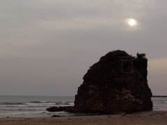 松江・出雲・境港へ一人旅　０７：ぜんざい食べて、稲佐の浜へ