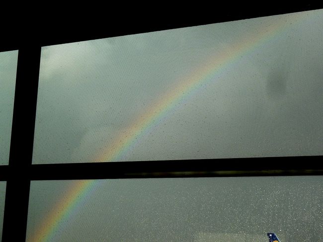 第１部イスラエル周遊旅情第第１章イスラエル回遊50嵐で待ちぼうけの憂さを慰めてくれたベングリオン空港の虹