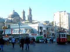 第１部イスラエル周遊旅情第3章イスラエルからの帰路立ち寄ったイスタンブール寸描53新市街散策その１朝のタキシム広場