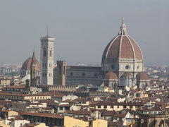 イタリアの見どころを訪ねました③　フィレンツェ　(ﾐｹﾗﾝｼﾞｪﾛ広場、ｳﾞｪｯｷｵ宮、ｳﾞｪｯｷｵ橋ﾄﾞｩｵｰﾓ、ｻﾝｼﾞｮﾊﾞﾝﾆ洗礼堂、ｼﾞｮｯﾄの鐘楼、ｳﾌｨｯﾂｲ美術館、ｳﾞｧｻﾞｰﾘの回廊、ﾋﾟｯﾃｨ宮、ｼﾆｮﾘｰｱ広場、ﾗﾝﾂｨのﾛｯｼﾞｱ、)