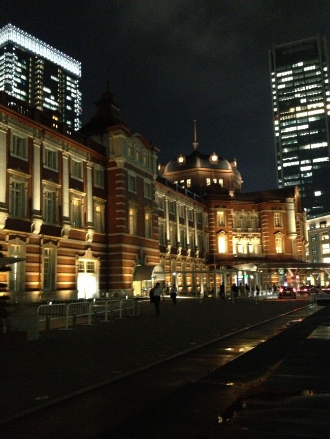 憧れの東京ステーションホテルです!<br /><br />ひとりだと緊張するんで母も連れて行きました