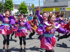 第22回YOSAKOIソーラン祭り（2013年）平岸会場２（踊り屋１Ｚｅｎ’ｓ、心～sin～釧路学生魂、紅翔連、テスク＆祭人）